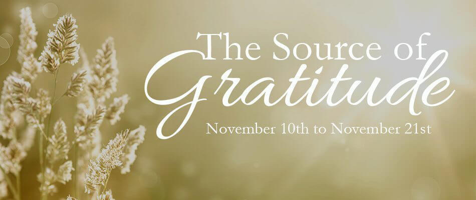 Gratitude Blog Header